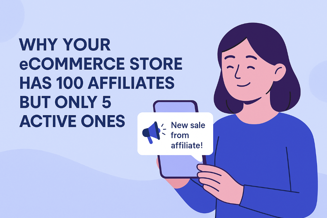 Affiliate Ghost Town: Why Your eCommerce Store Has 100 Affiliates but Only 5 Active Ones (and How to Fix It)